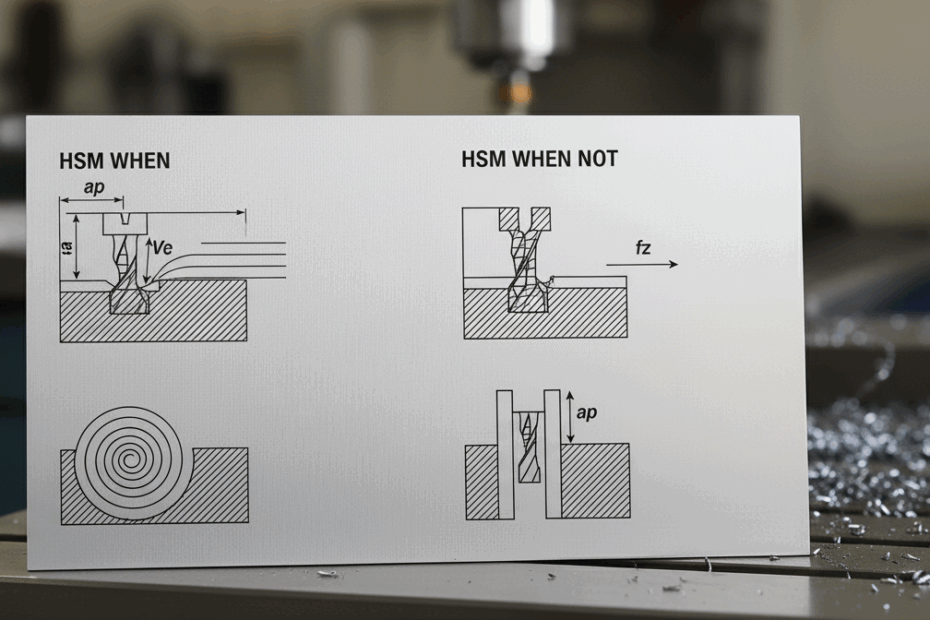 Strategie HSM e Fresatura Trocoidale: Guida Completa su Quando Usarle e Quando Evitarle